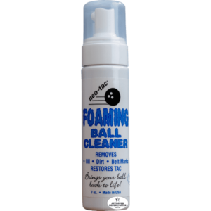 foaming bowling ball cleaner. One 7 ounce bottle. USBC Approved.