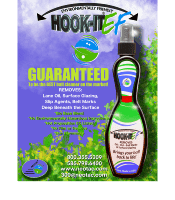 Product Flyer for Hook-It EF : Environmentally Friendly Bowling Ball Cleaner 